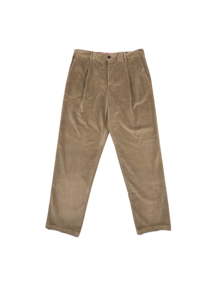 WHIT25WSU0418127 Pantalones Greg Velluto Hombre Sage - Fabbrica Ski Sises Biella
