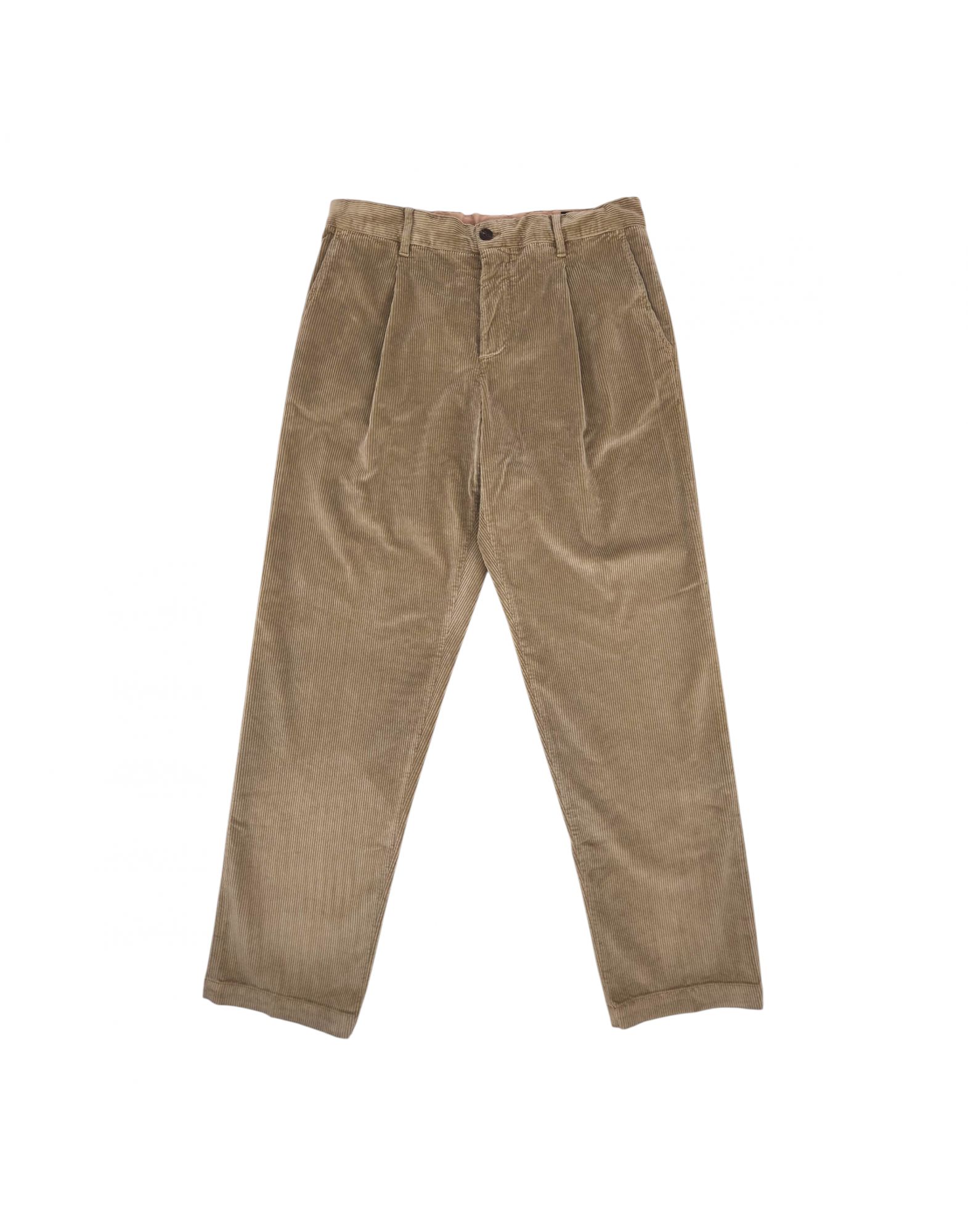 WHIT25WSU0418127 Pantalones Greg Velluto Hombre Sage - Fabbrica Ski Sises Biella