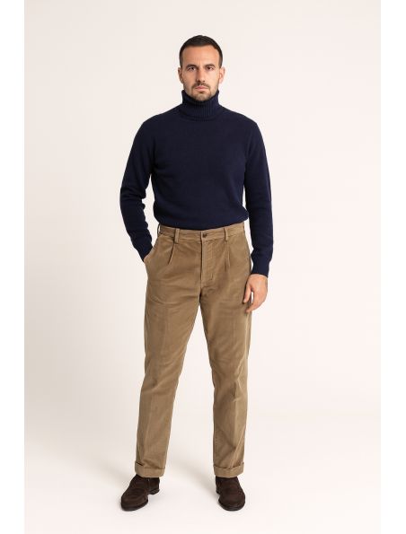 WHIT25WSU0418127 Pantalones Greg Velluto Hombre Sage - Fabbrica Ski Sises Biella