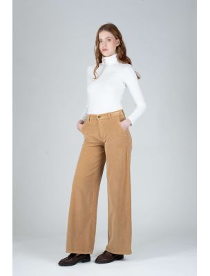 DONTLILYDYEDXV01040 Women's Lily Trousers Blu Notte - Fabbrica Ski Sises Biella