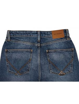 ROYRRND354D7033031 Pantalones Supe Wide Mujer Lockport Denim - Fabbrica Ski Sises Biella