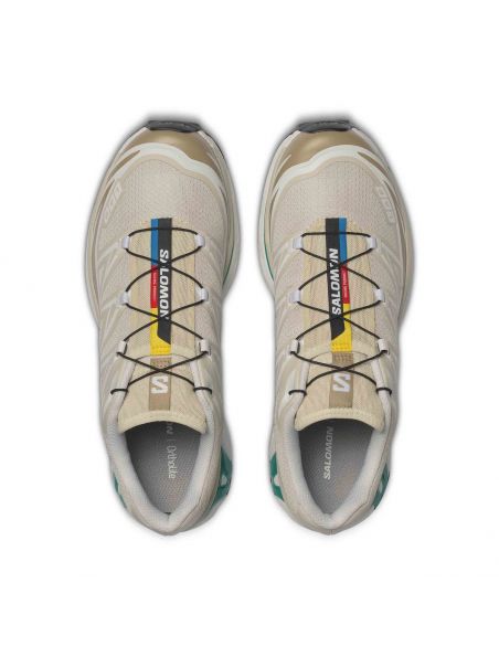 SALOL47864300 Frau XT-6 Turnschuhe Rainy Day/Chinchilla/Dynasty Green - Fabbrica Ski Sises Biella
