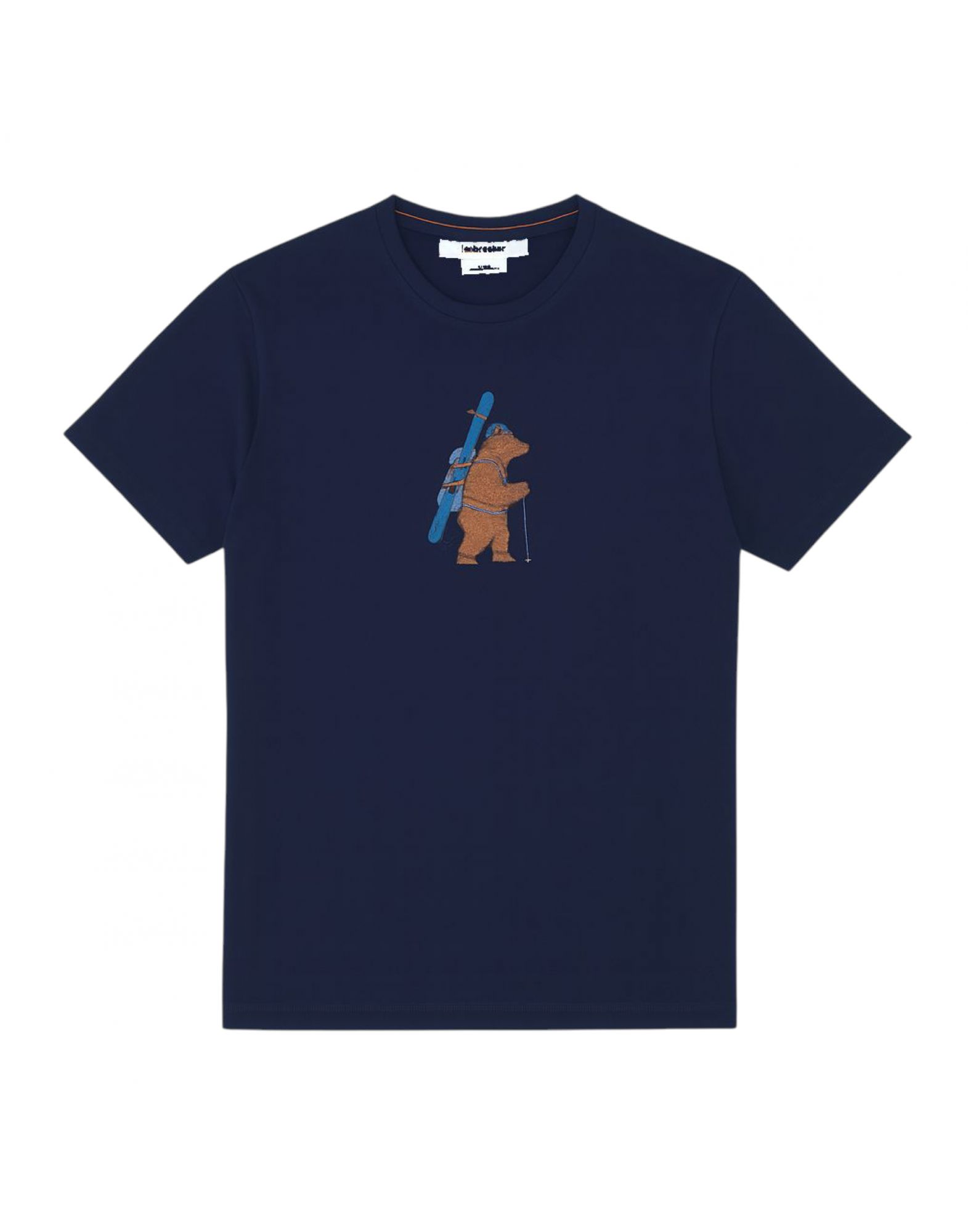 ICEBIB0A57BS4011 Camiseta Bear Tour Hombre Midnight Navy - Fabbrica Ski Sises Biella