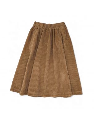 TRUEGARDENCORDUROYT Falda Garden Corduroy Mujer Toffee - Fabbrica Ski Sises Biella