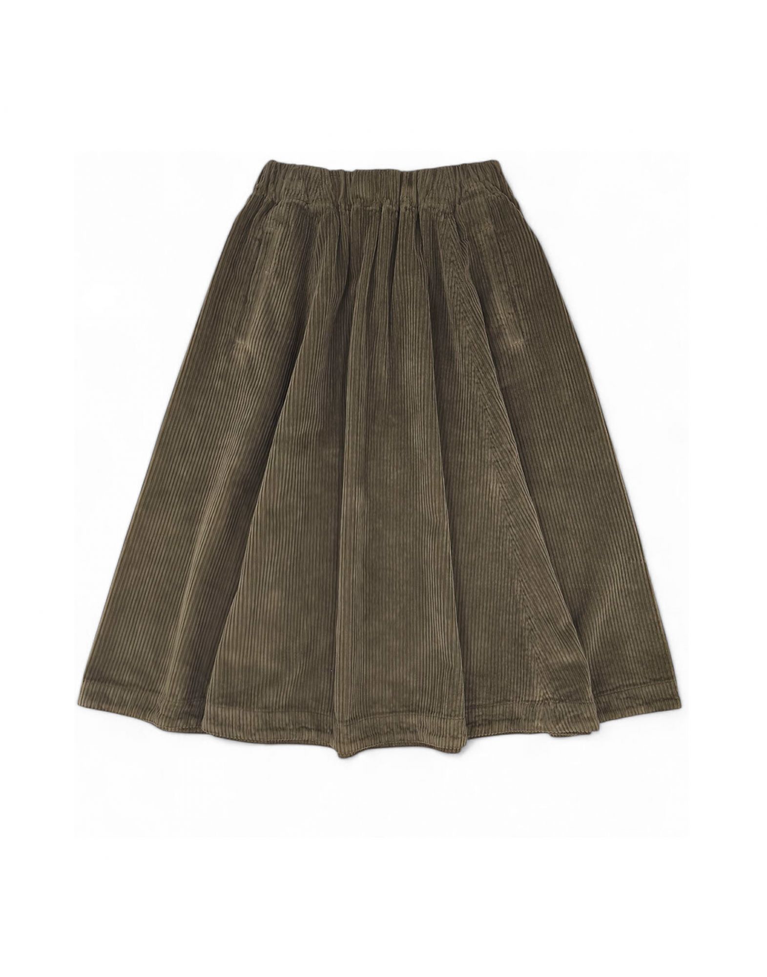 TRUEGARDENCORDUROYSI Women's Garden Corduroy Skirt Silt - Fabbrica Ski Sises Biella