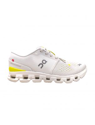 ON RUNNING Scarpe Cloud X4 Uomo Ivory/Lime - Fabbrica Ski Sises Biella