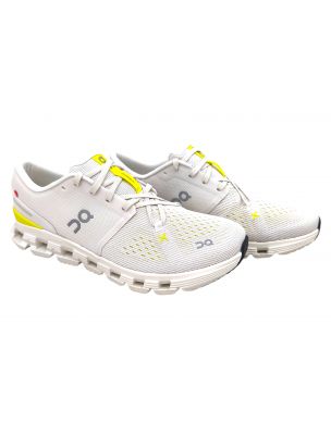ON RUNNING Scarpe Cloud X4 Uomo Ivory/Lime - Fabbrica Ski Sises Biella