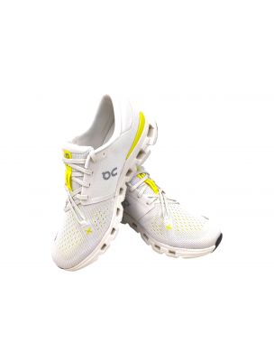 ON RUNNING Scarpe Cloud X4 Uomo Ivory/Lime - Fabbrica Ski Sises Biella