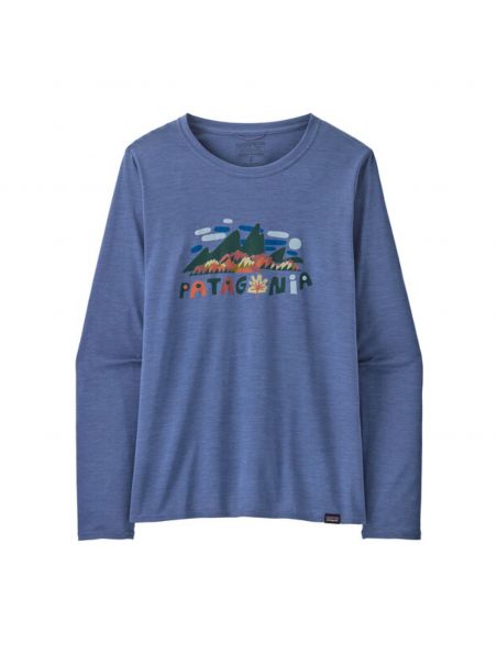 MOROP45205FFCX T-shirt Cap Cool Daily Graphic Femme Fitz Roy Foliage/Current Blue - Fabbrica Ski Sises Biella