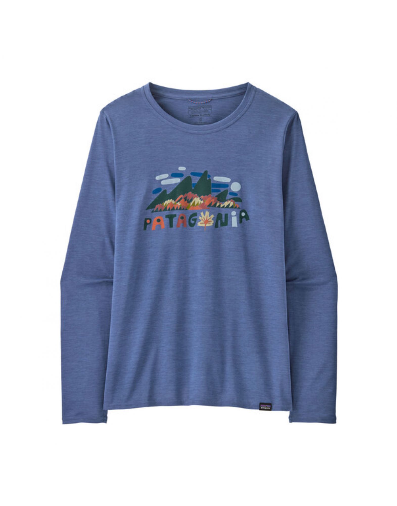 MOROP45205FFCX T-shirt Cap Cool Daily Graphic Femme Fitz Roy Foliage/Current Blue - Fabbrica Ski Sises Biella
