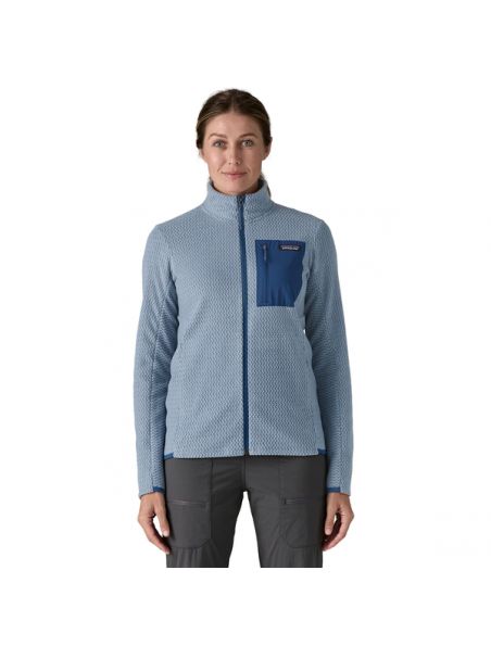 MOROP40280BNLB Frau R1 Air Pullover Barnacle Blue - Fabbrica Ski Sises Biella
