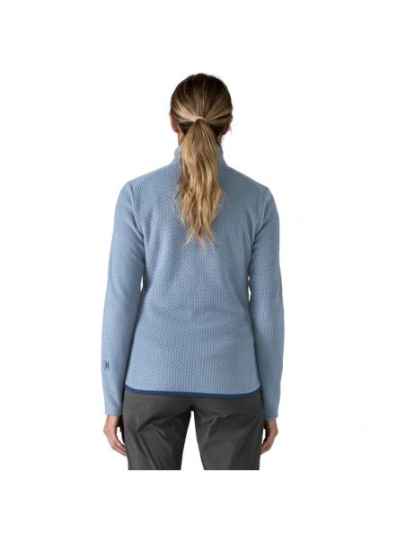 MOROP40280BNLB Frau R1 Air Pullover Barnacle Blue - Fabbrica Ski Sises Biella