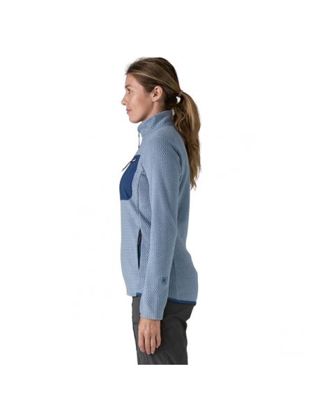 MOROP40280BNLB Frau R1 Air Pullover Barnacle Blue - Fabbrica Ski Sises Biella