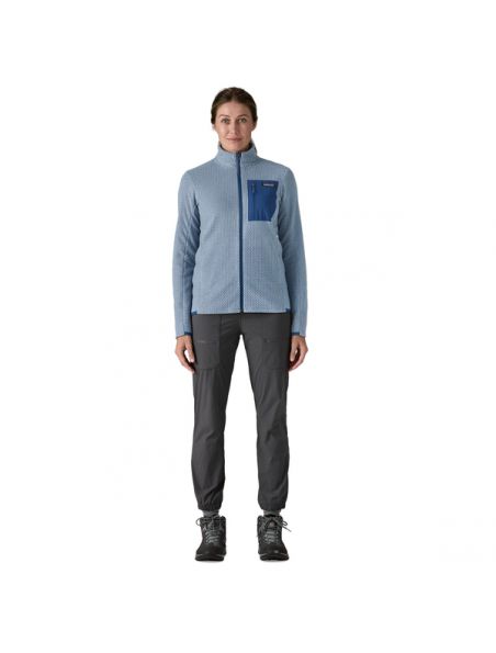 MOROP40280BNLB Frau R1 Air Pullover Barnacle Blue - Fabbrica Ski Sises Biella