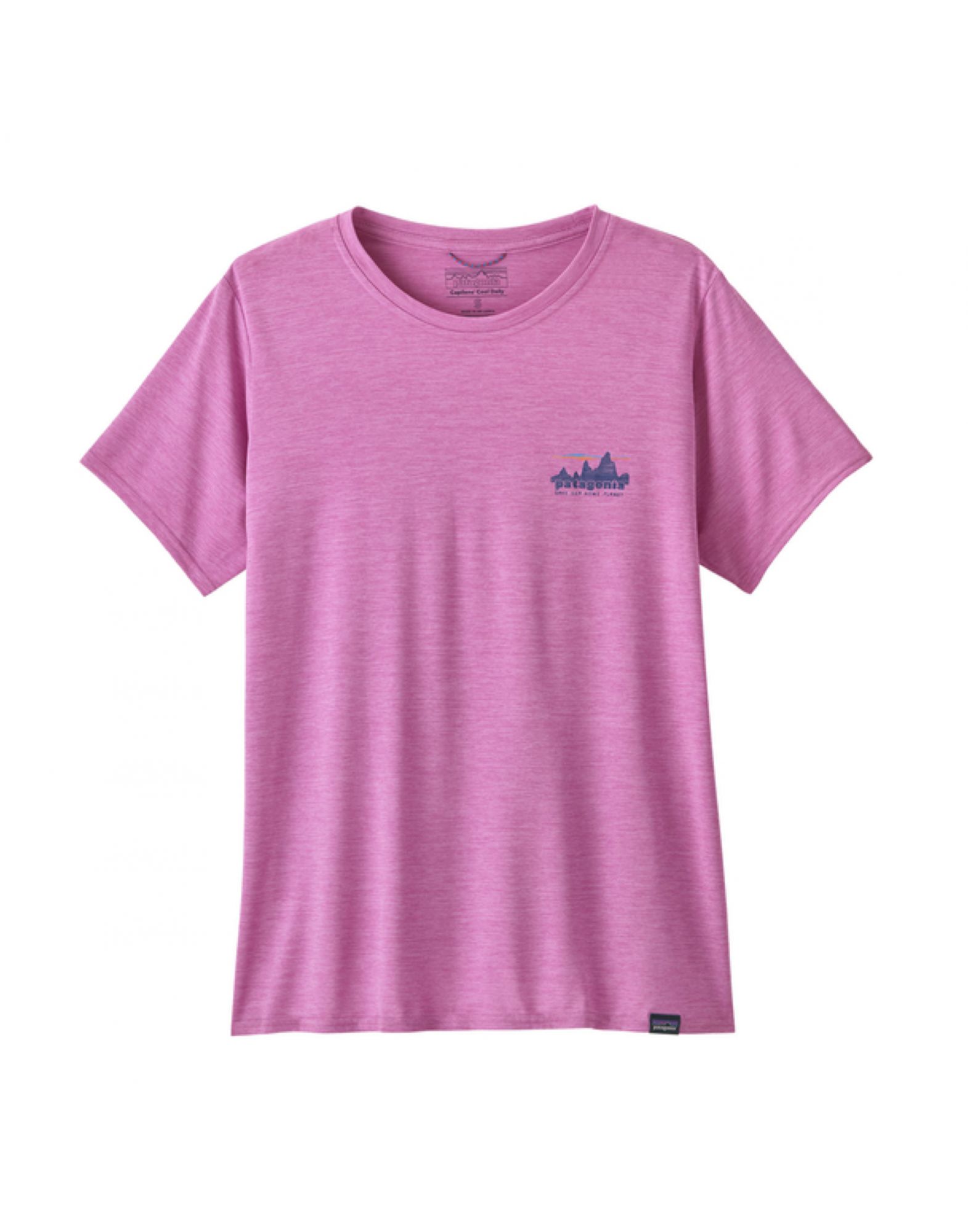 MOROP45250SBPX Camiseta Cap Cool Daily Graphic Mujer 73 Skyline/Brisk Purple - Fabbrica Ski Sises Biella
