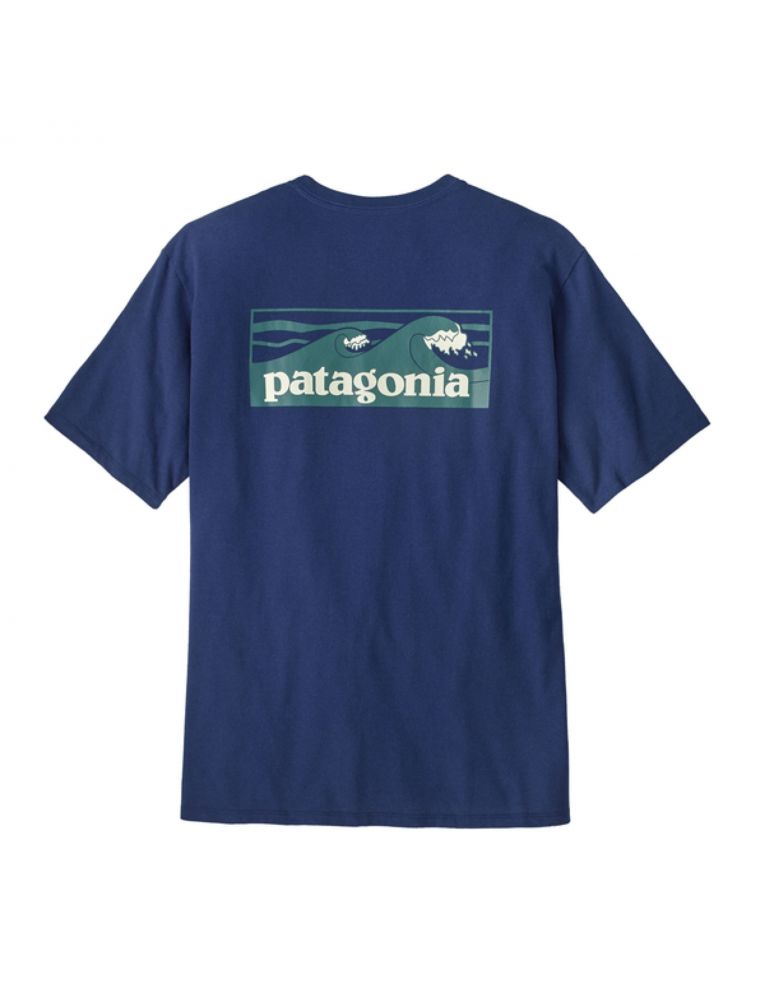 MOROP37655CLMB Mann Boardshort Logo Pocket T-shirt Clement Blue - Fabbrica Ski Sises Biella