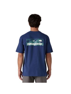 MOROP37655CLMB Mann Boardshort Logo Pocket T-shirt Clement Blue - Fabbrica Ski Sises Biella