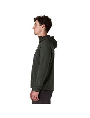 MOROP40265OLGG Suéter R1 Air Full-Zip Hoody Hombre Old Growth Green - Fabbrica Ski Sises Biella