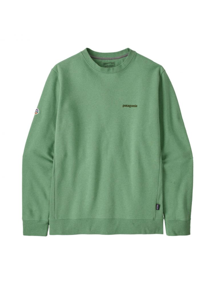 PATAGONIA Maglia Fitz Roy Icon Uprisal Ellwood Green - Fabbrica Ski Sises Biella