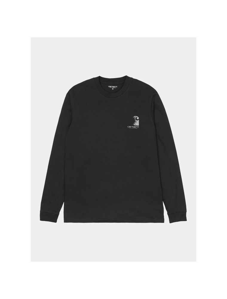 CARHI028462.038990 Mann L/S Reflective T-shirt - Schwarz - Fabbrica Ski Sises Biella CARHI028462.038990 Mann L/S Reflective T-shirt - Schwarz - Fabbrica Ski Sises Biella