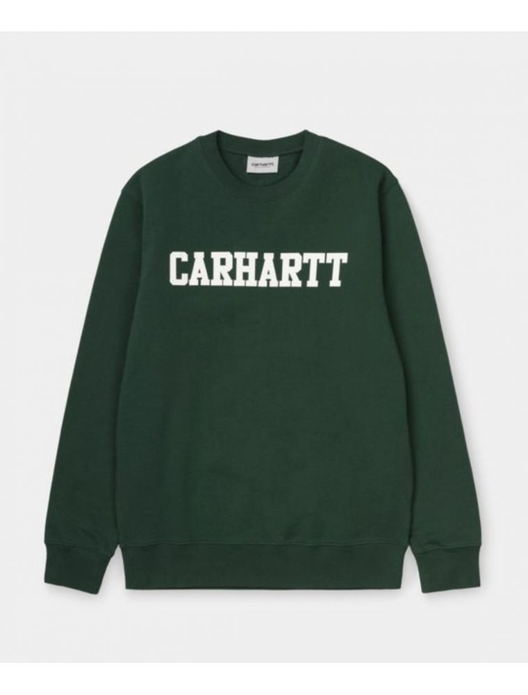CARHI0246680308Z90 Sudadera College Hombre - Verde - Fabbrica Ski Sises Biella CARHI0246680308Z90 Sudadera College Hombre - Verde - Fabbrica Ski Sises Biella