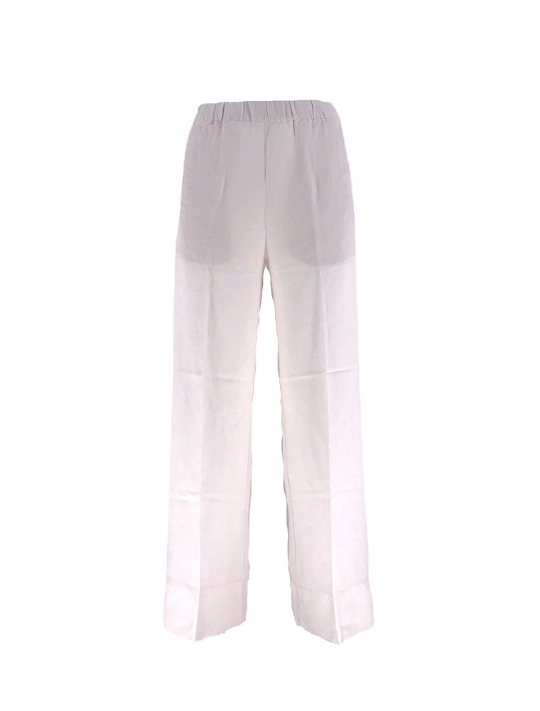 TRUE NYC Pantalones Penny Fluid Mujer - Blanco | Ski Sises