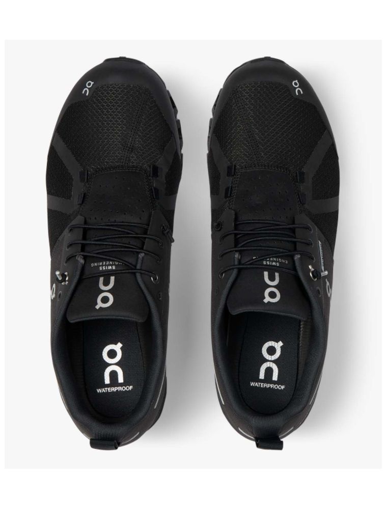ON RUNNING - Scarpe Cloud Waterproof Uomo Nere