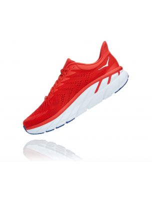 HOKA - Scarpe Clifton 7 Uomo Rosse