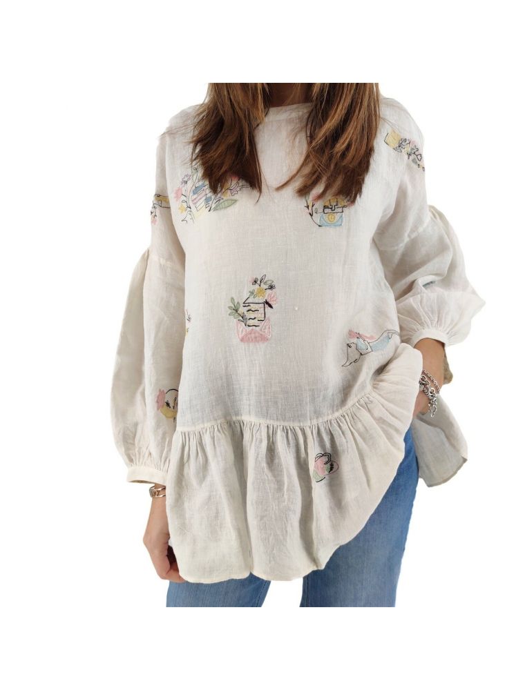 Camicia Butternut Donna Bianca