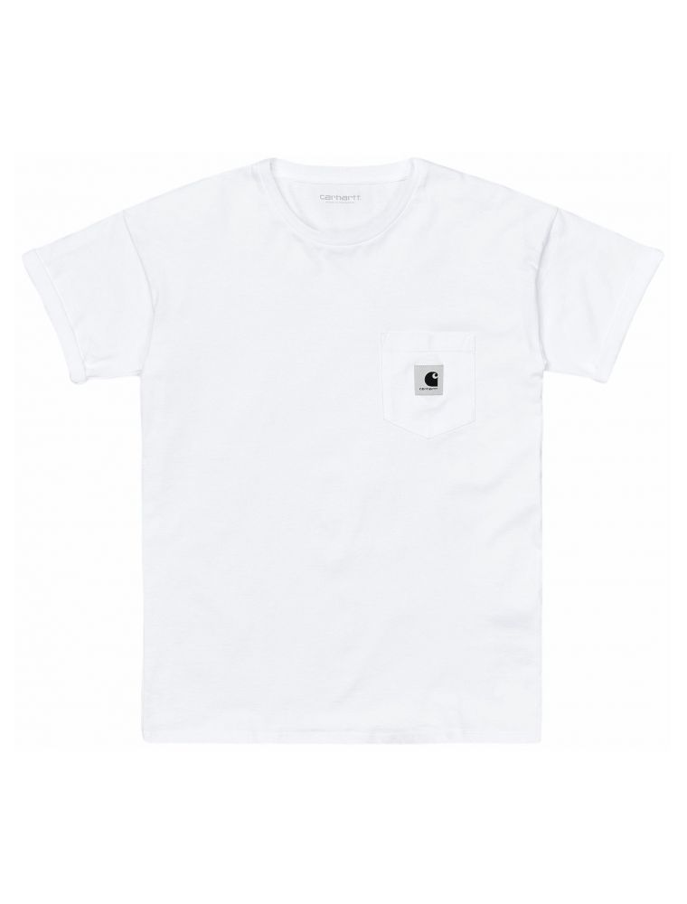 T-shirt S/S Pocket Donna Bianca