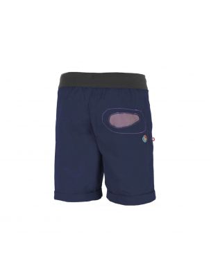 E9 - Pantaloncini Onda Short Donna Blu
