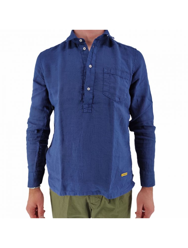 Camicia Polo TC Uomo Blu