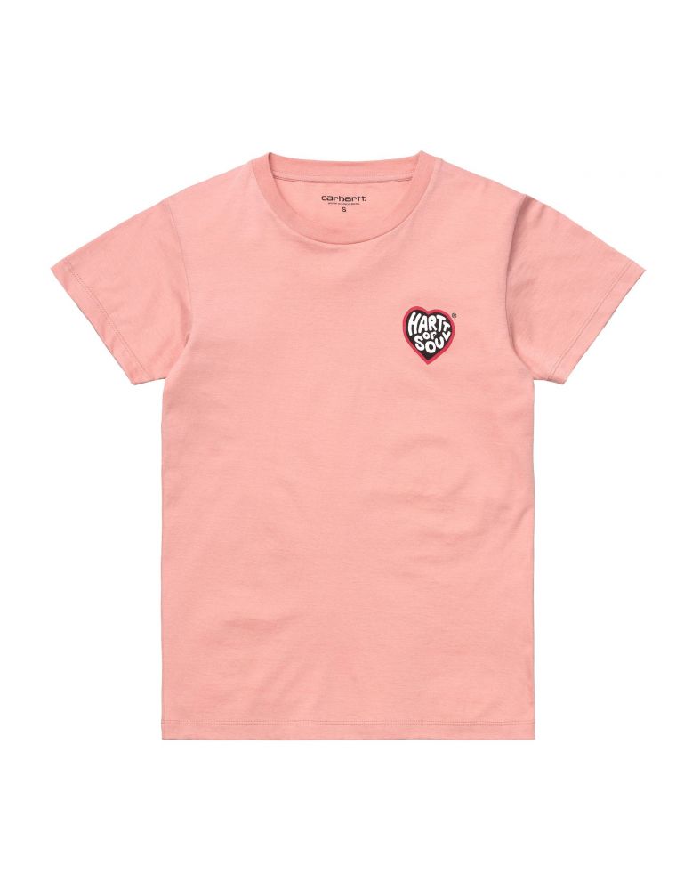 T-shirt S/S Hartt Of Soul Donna Rosa