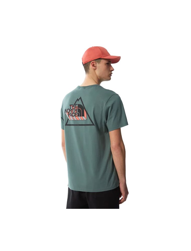 THE NORTH FACE T-shirt Threeyama Uomo Verde - Fabbrica Ski Sises Biella THE NORTH FACE T-shirt Threeyama Uomo Verde - Fabbrica Ski Sises Biella