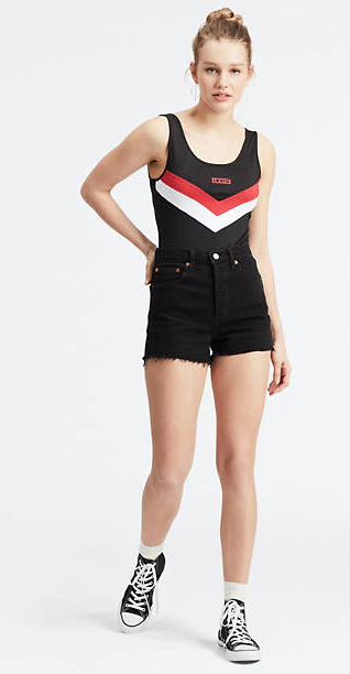 ribcage levis shorts