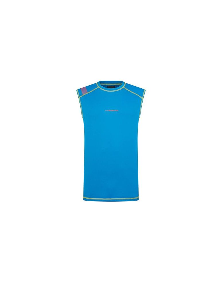 LASPJ71619713 Débardeur Rocket Homme - Bleu Clair - Fabbrica Ski Sises Biella LASPJ71619713 Débardeur Rocket Homme - Bleu Clair - Fabbrica Ski Sises Biella