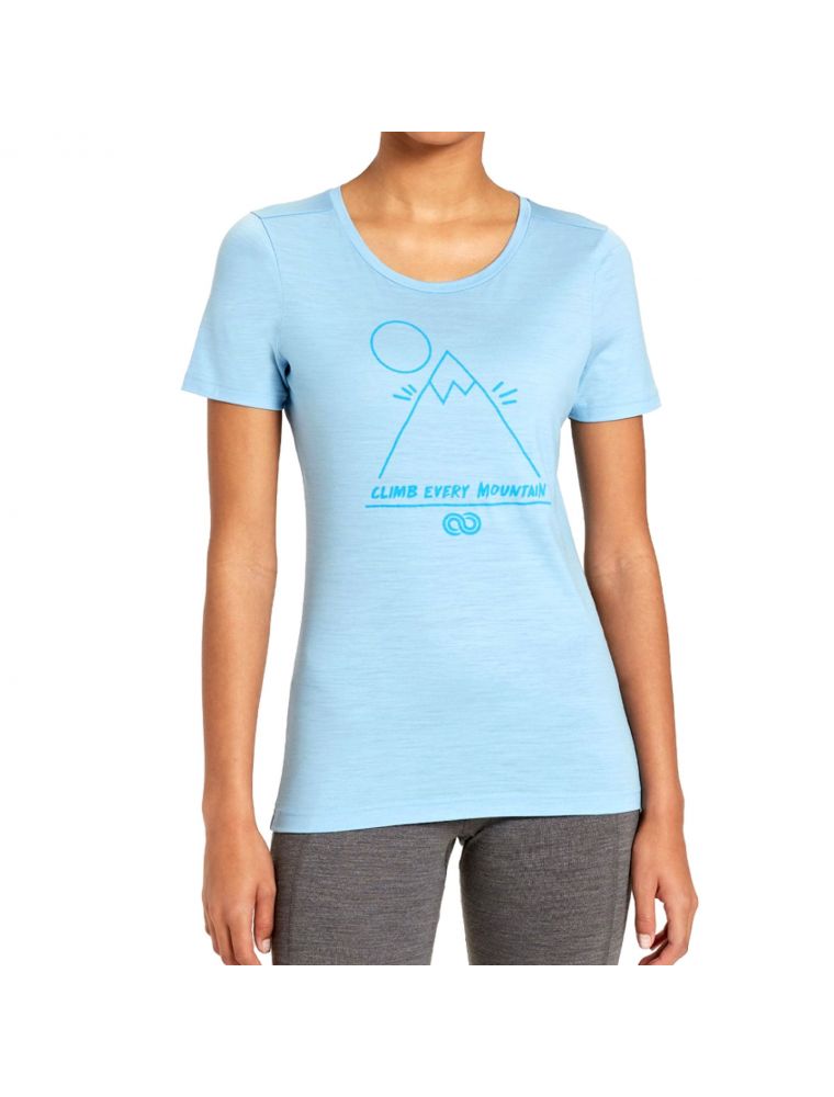 T-shirt Climb Donna Azzurra