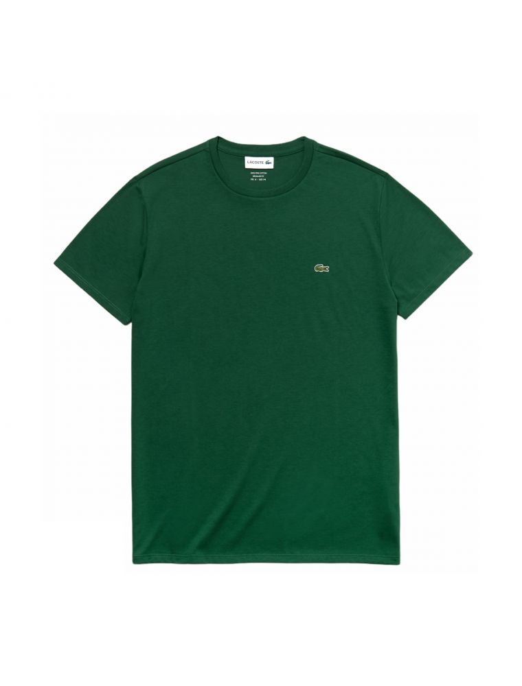 T-shirt Classic in Pima Uomo Verde