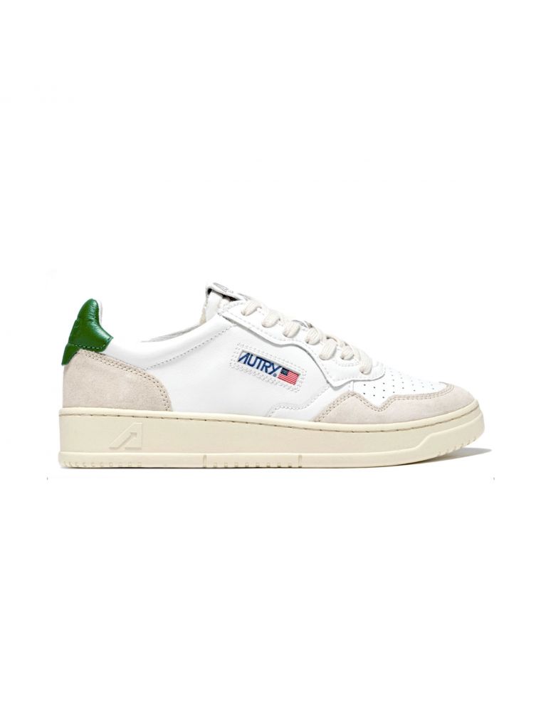 AUTRY - Baskets Medalist Low Suede Femme blanc | Ski Sises