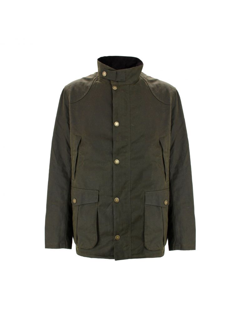 BARBMWX1082MWXOL51 Men's Leaaward Jacket - Green - Fabbrica Ski Sises Biella BARBMWX1082MWXOL51 Men's Leaaward Jacket - Green - Fabbrica Ski Sises Biella