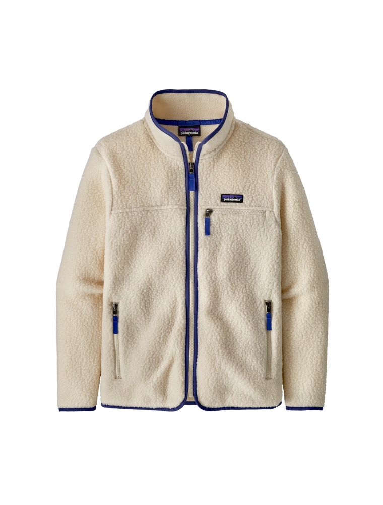 Maglia Retro Pile Donna Panna