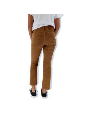 TRUE NYC - Pantaloni Lindy Donna Marroni