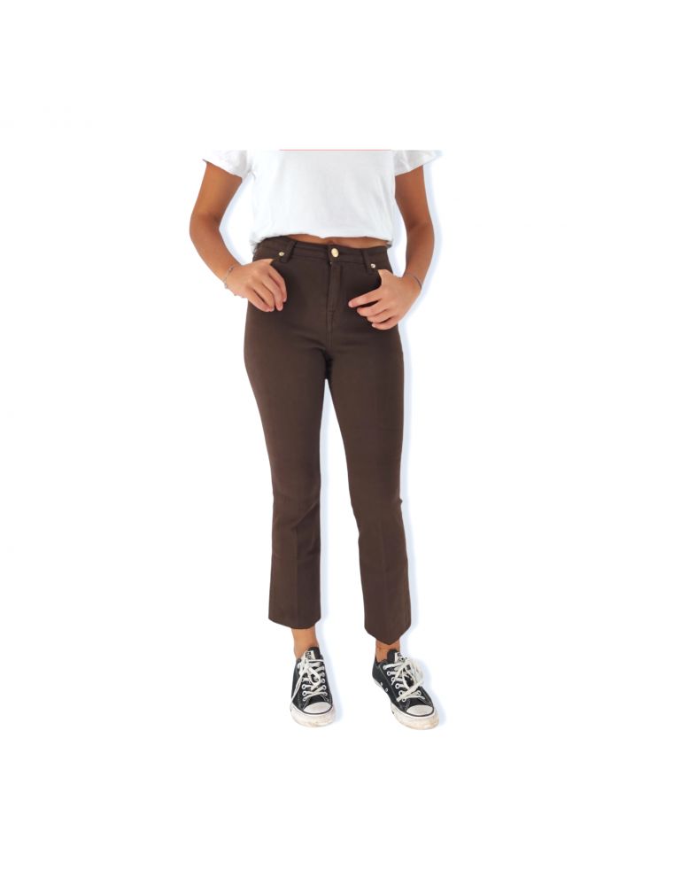 Pantaloni Lindy Donna Marroni