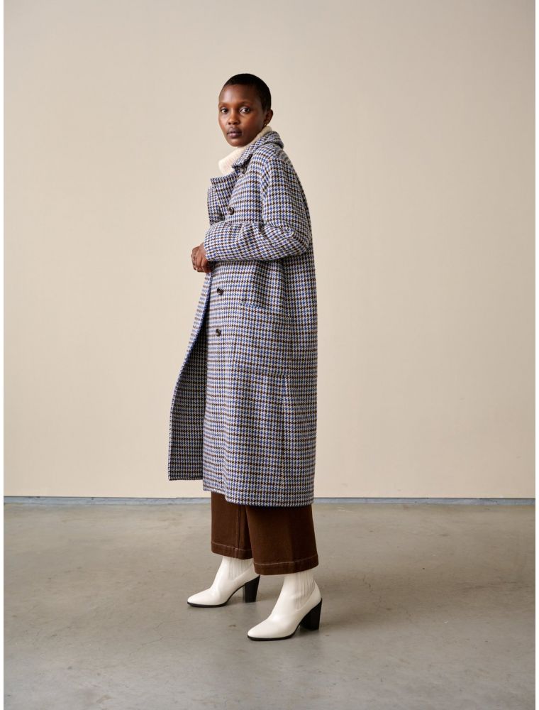 giacca azzurra donna