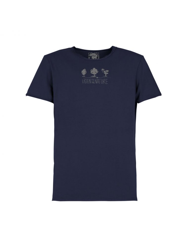 T-shirt Trees Uomo Blu