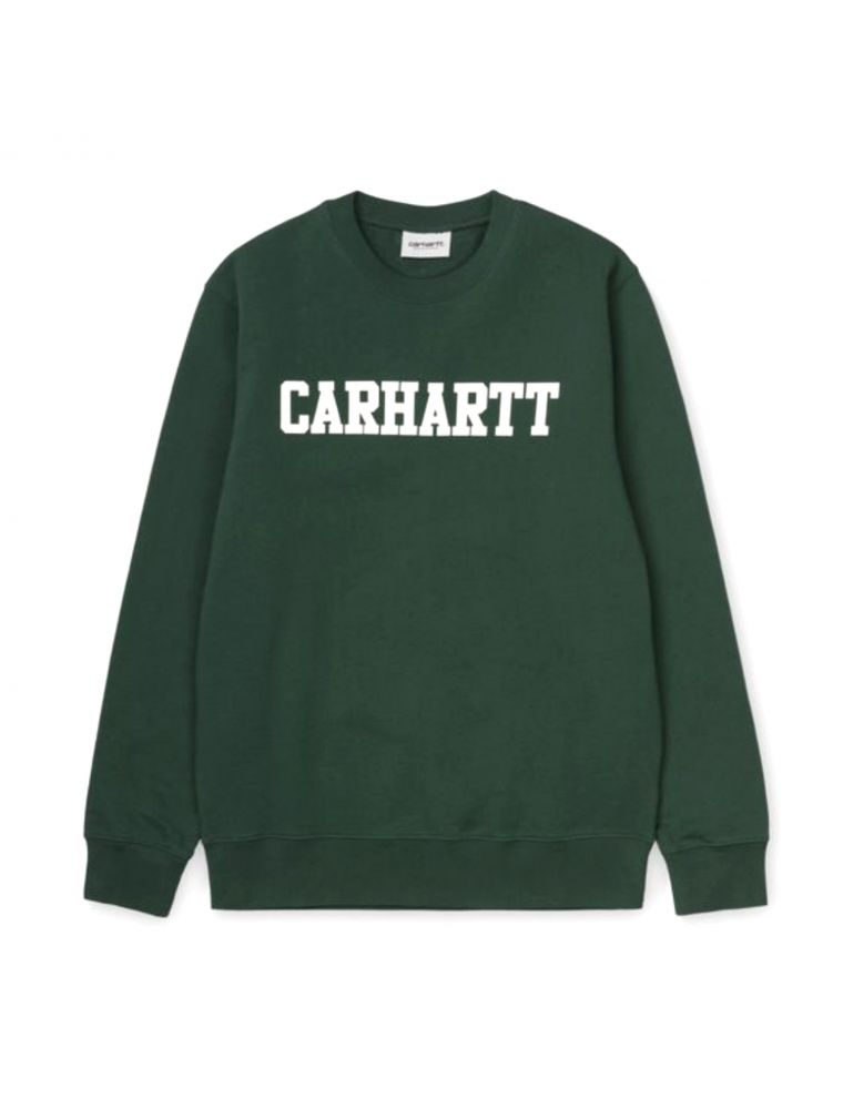 CARHI0246680308Z90 Sudadera College Hombre - Verde - Fabbrica Ski Sises Biella CARHI0246680308Z90 Sudadera College Hombre - Verde - Fabbrica Ski Sises Biella