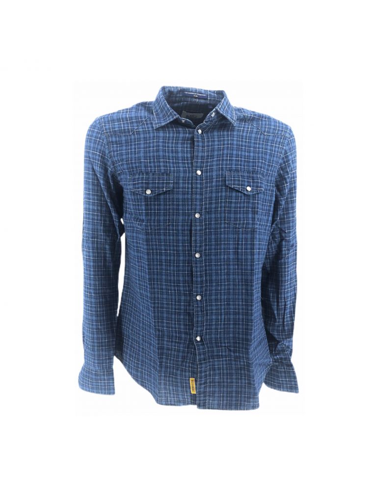 BDBALTEXANAB10W8501 Chemise Ltexana Homme - Bleu - Fabbrica Ski Sises Biella BDBALTEXANAB10W8501 Chemise Ltexana Homme - Bleu - Fabbrica Ski Sises Biella