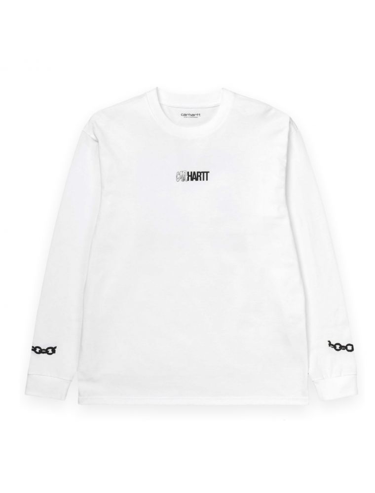 CARHI028501030200 Camiseta L/S Twisted Hombre - Blanco - Fabbrica Ski Sises Biella CARHI028501030200 Camiseta L/S Twisted Hombre - Blanco - Fabbrica Ski Sises Biella