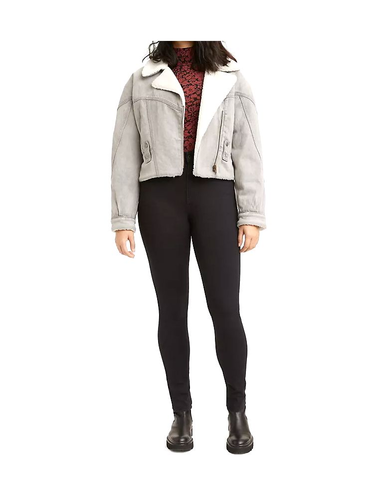 Pantaloni 721 High Rise Skinny Donna Neri