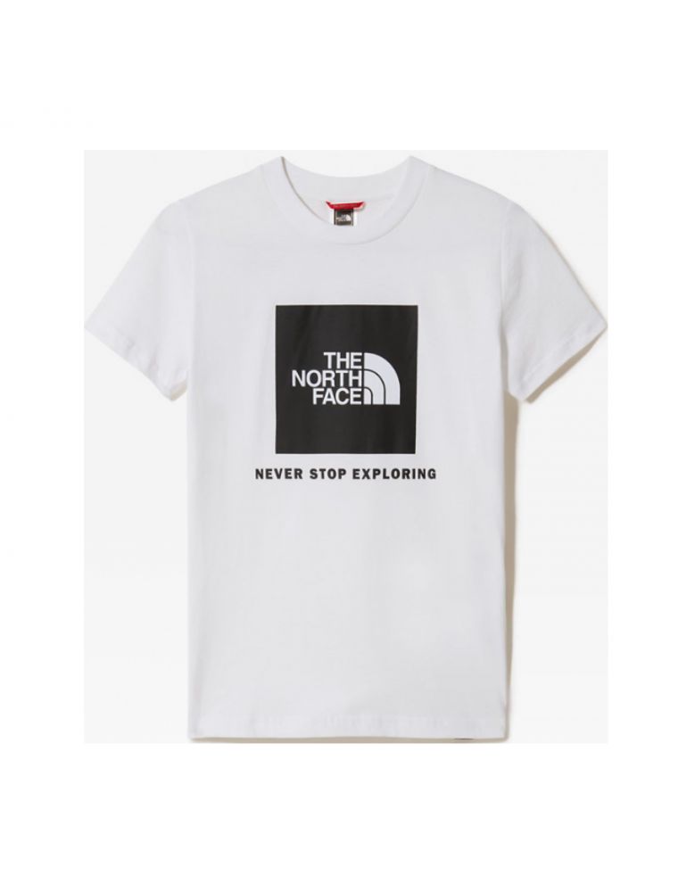 T-shirt Box Tee Junior White/Black